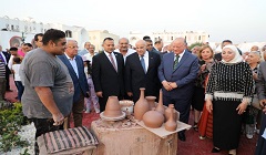 Cairo Governor attends second pottery festival in Fustat