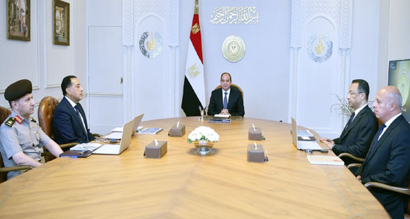 السيسي : الإرتقاء بمنظومة الخدمات الحكومية
