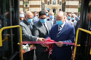 20 natural gas buses operate in Cairo
