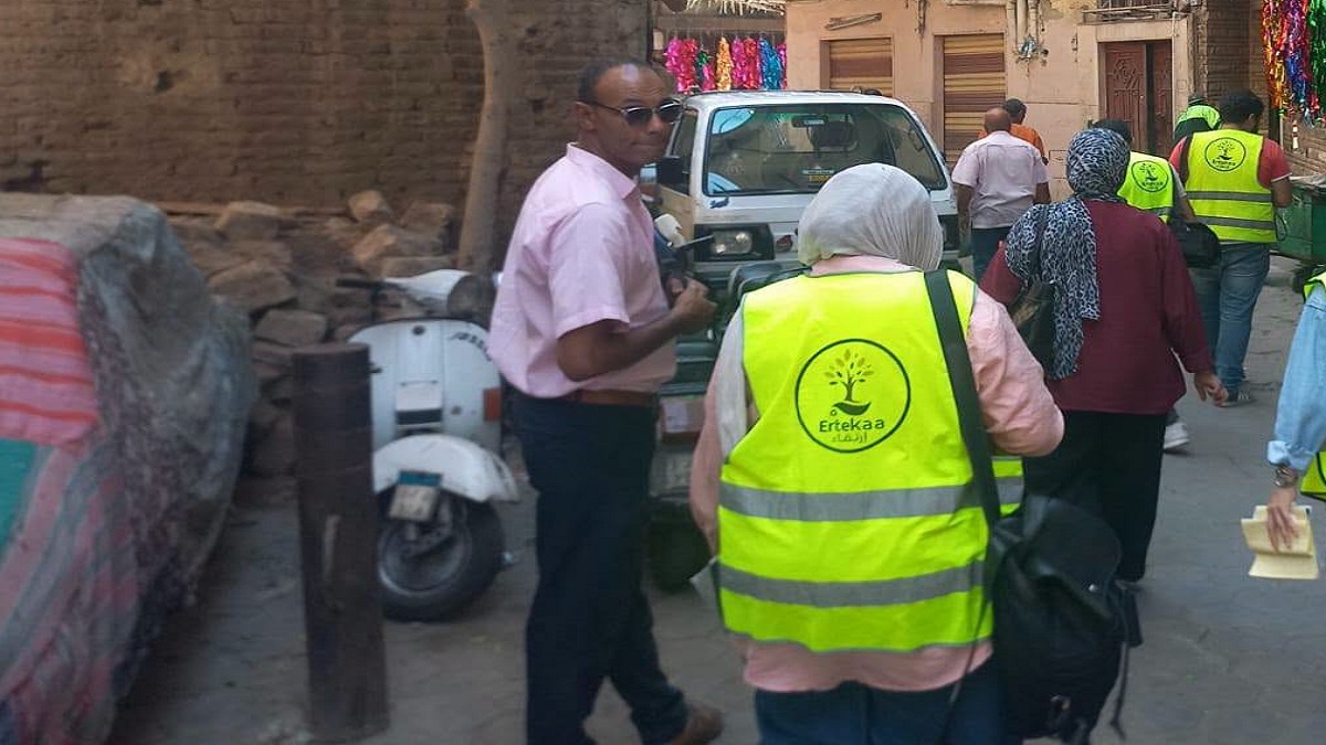 حملة توعوية لرفع مستوى النظافة بنطاق الحي