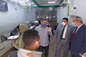 جولة ميدانية لتفقد مكاتب بريد حي روض الفرج 