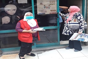 مواصلة حملة 100 مليون صحة بالحي