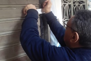 حملة مكبرة لرفع الاشغالات بشارع حسن عاشور وغلق محلات بدون ترخيص