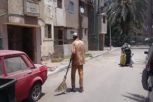 رفع كفاءة الشوارع بالحي 