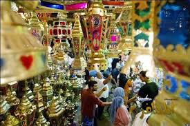 اختيار أماكن مناسبة لشوادر رمضان حتى لا تعيق الطريق