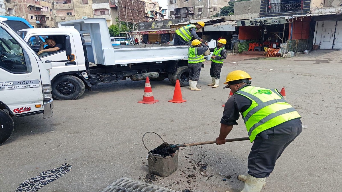 رفع كفاءة البنية التحتية والحفاظ على كفاءة شبكات الصرف الصحي بنطاق الحي