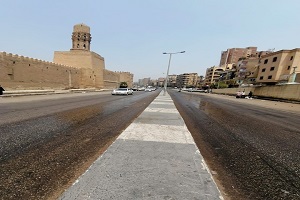 متابعة أعمال النظافة بالجمالية
