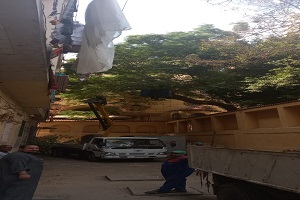 متابعة الاعمال اليومية بالحي 