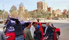 غلق وتشميع محل كشري تحت التجهيز بشارع 6 اكتوبر