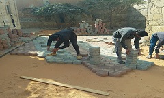 رصف شارع باب الوداع