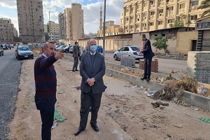 Cairo Governor inspects development work in Sharq Madinet Nasr district