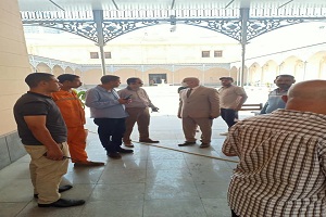 جولة مرورية لرئيس الحي