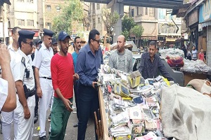 حملة مكبرة لرفع الإشغالات بنطاق الحي