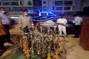 حملة على مقهى سوبريم بشارع المشير احمد اسماعيل