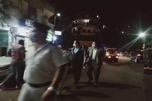 غلق المحلات التجارية والمقاهي والمطاعم في المواعيد المحددة   