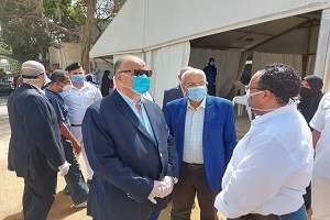 Cairo Governor inspects Abbasia Fever Hospital 