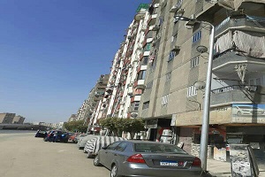تركيب كشافات ليد بشوارع الحي