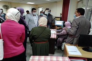 زيارة المركز التكنولوجى لخدمة المواطنين