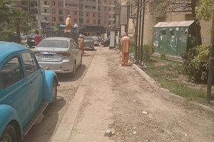 حملة لرفع كفاءة النظافة بالواحة