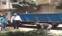 متابعة الاعمال اليومية بالحي