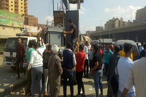 إزالة جميع المخالفات والاشغالات بشارع الأندلس