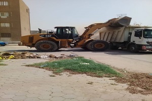 حملات نظافة مكبره لشوارع حي التبين