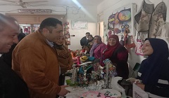 افتتاح معرض الأسر المنتجة بنطاق الحي 