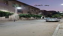 حملة مسائية لرفع اشغالات الكافيهات في شارع مكة زهراء المعادي