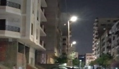 عمل إصلاح فازات بكشك الانارة بشارع نبيل الوقاد