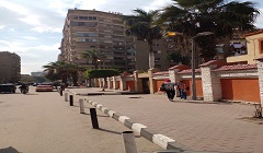 مراجعة الإنارة حول مبنى التحريات بنطاق الحي 