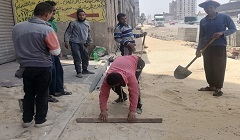 متابعة الاعمال اليومية بنطاق الحي