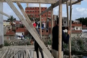 حملة مكبرة للتصدي لظاهرة البناء المخالف بحي طره