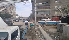 متابعة الاعمال اليومية بالحي 