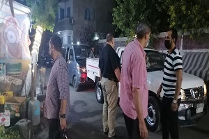 حملة على مقاهي وكافيهات والمحلات وغلقها في مواعيدها 