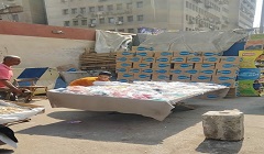 حملة لرفع الإشغالات بقيادة رئيس الحي