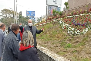 Cairo Governor inspects development work at El-Gezira El-Wosta on Salah Salem Street 