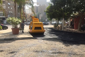 تطوير ورفع كفاءة شارع كليوباترا بحي مصر الجديدة