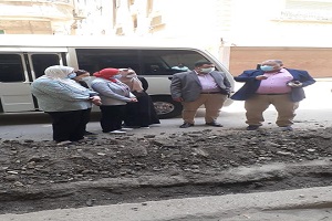 متابعة أعمال مشروعات المياه 