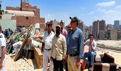 استمرار إزالة منطقة الجبخانه