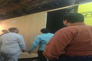 التصدي لأعمال مخالفة بالحي