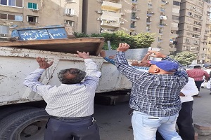 حملة مكبرة لرفع الإشغالات
