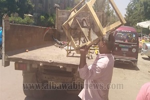 حي البساتين يقوم بحملة موسعة لإزالة الإشغالات