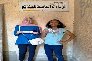 فوز عضوتان بمركز شباب روض الفرج بالمركز الأول بمسابقة سفينة الطلائع