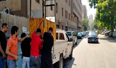 التصدي لظاهرة الاشغالات بنطاق الحي 