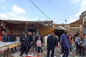 حملة مكبرة لرفع الإشغالات بشوارع الحي