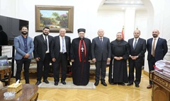   محافظ القاهرة يستقبل رئيس الكنيسة والطائفة الكلدانية في مصر 