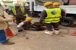 تطهير بالوعات الصرف الصحي 