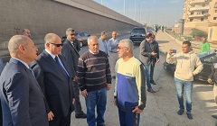 Cairo Gov. inspects expansion of Suez Rd. 
