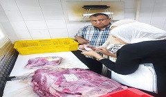 حملة طب بيطرى مفاجئة على محلات الأغذية بنطاق الحي 