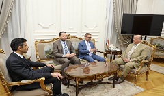 Cairo Governor receives TotalEnergies managing director 
